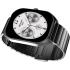 HiFuture Apex Smart Watch, Stainless Steel, Wireless Calling, 2.04 Inch AMOLED Display, IP68 Water Resistant, 7 Days Battery Life- Black